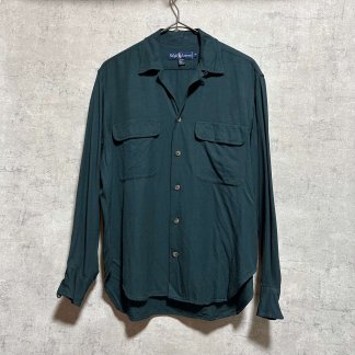 90's Ralph Lauren open collar shirt