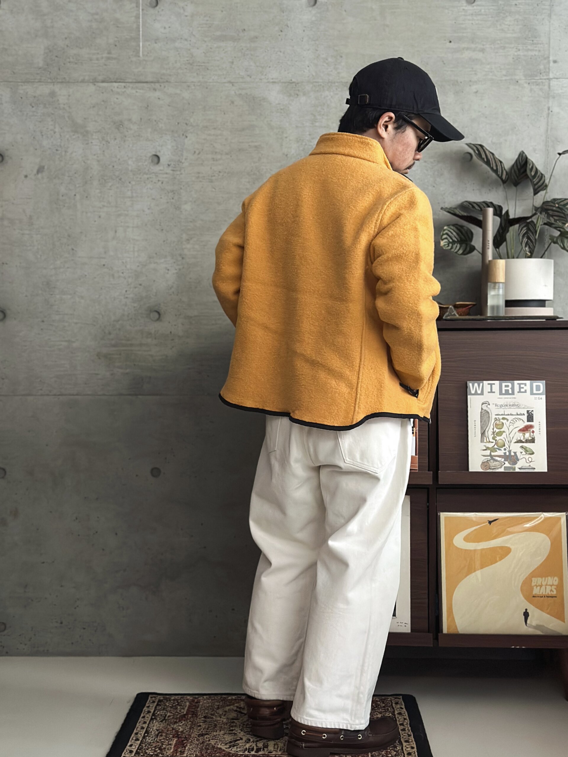 Woolrich fleece zip jacket - 画像 (2)