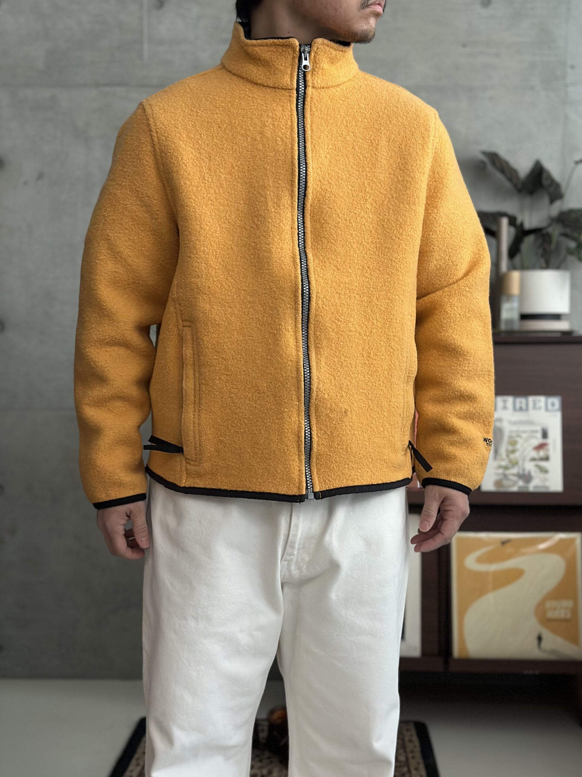 Woolrich fleece zip jacket - 画像 (4)