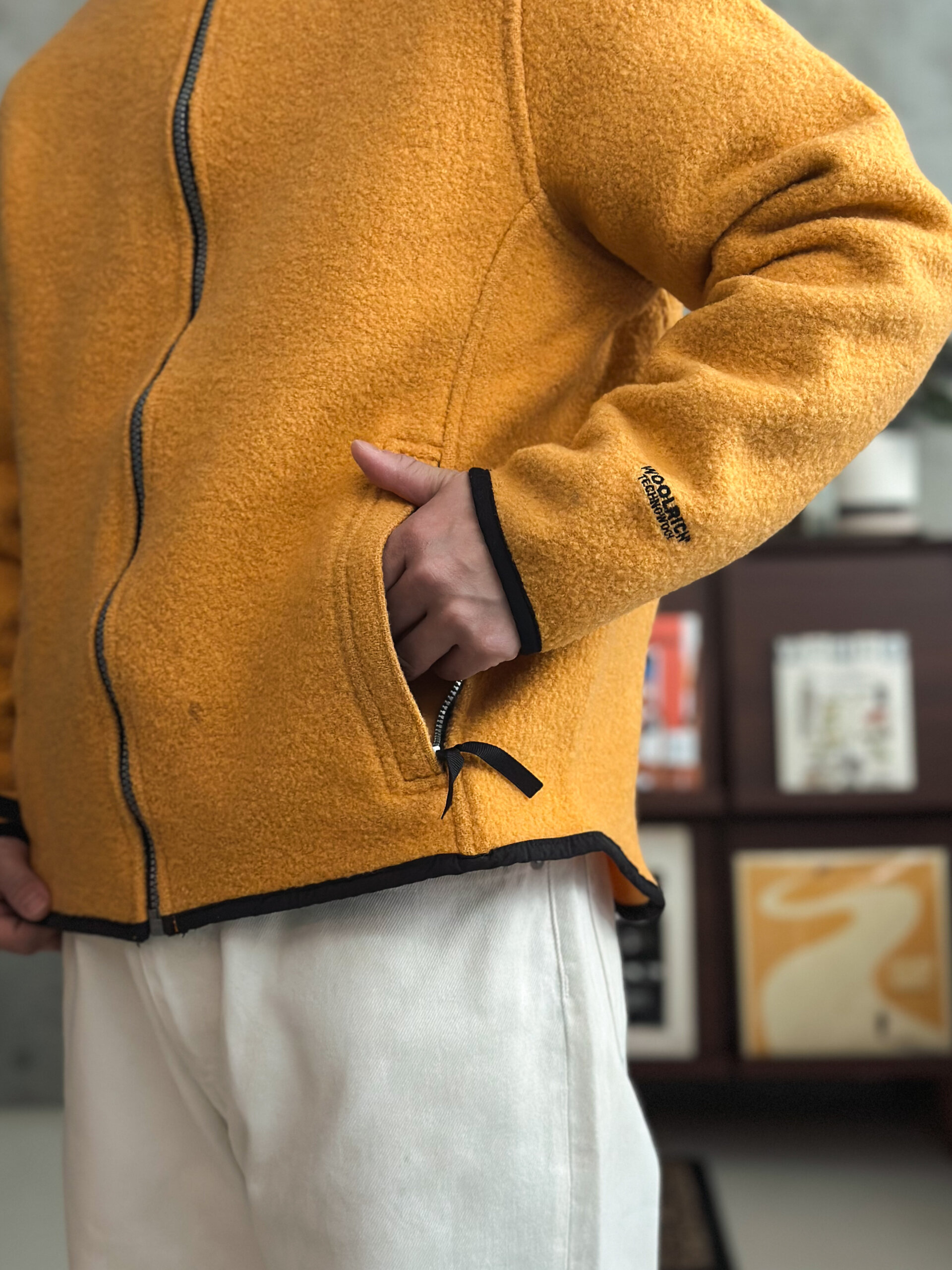 Woolrich fleece zip jacket - 画像 (15)