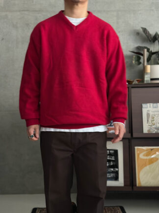 Red vneck Knit