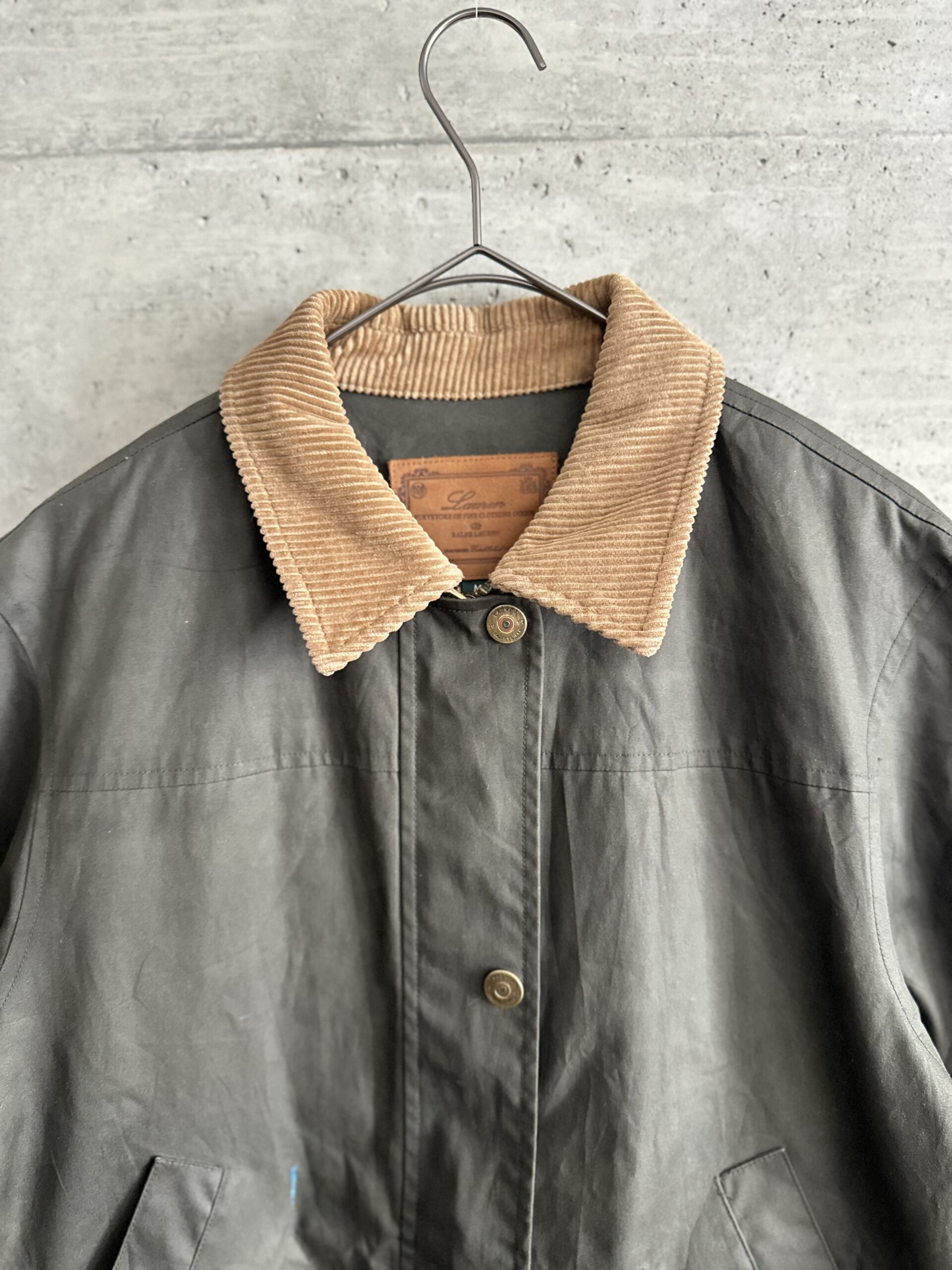 90's Ralph Lauren Waxed cotton jacket - 画像 (11)