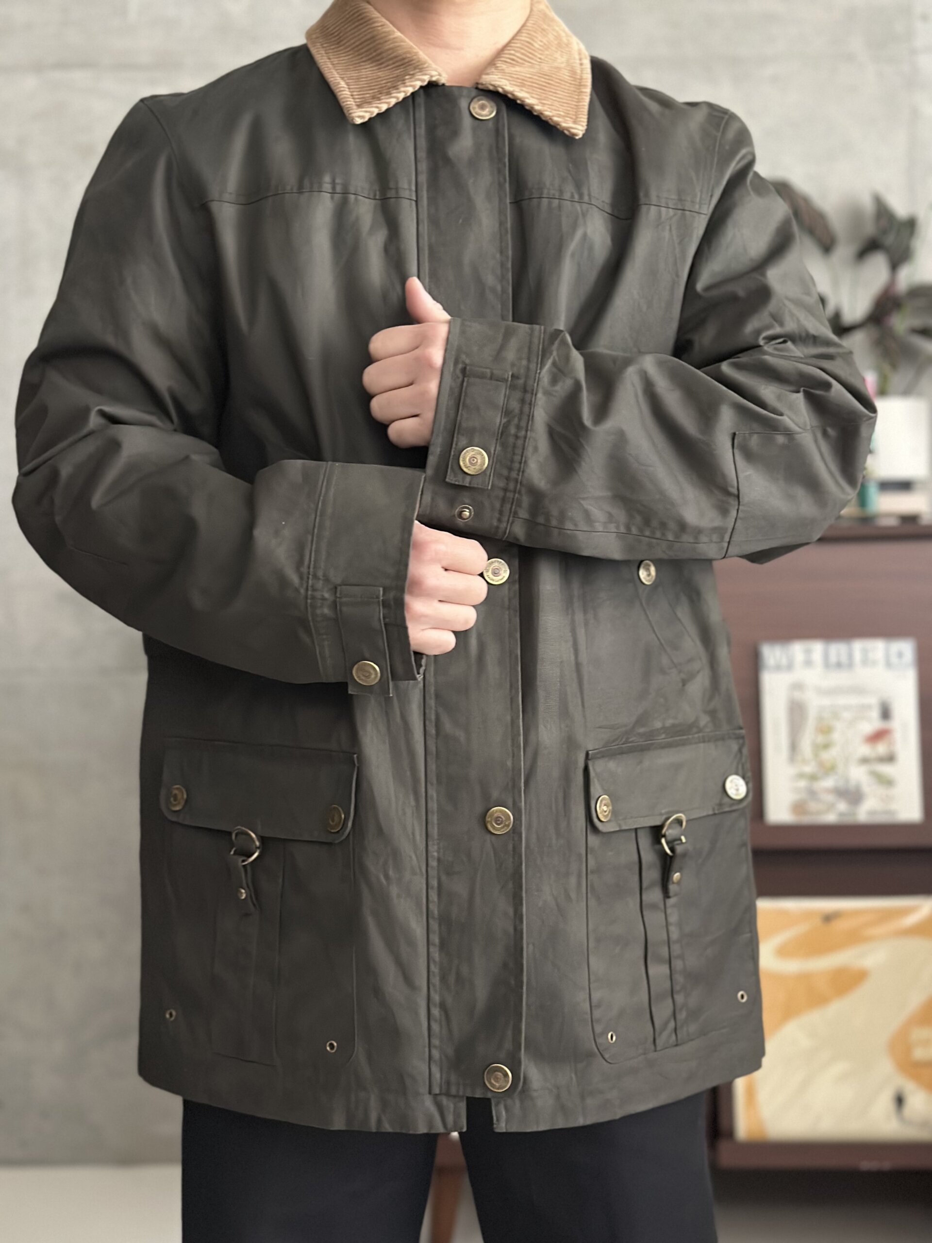 90's Ralph Lauren Waxed cotton jacket - 画像 (4)