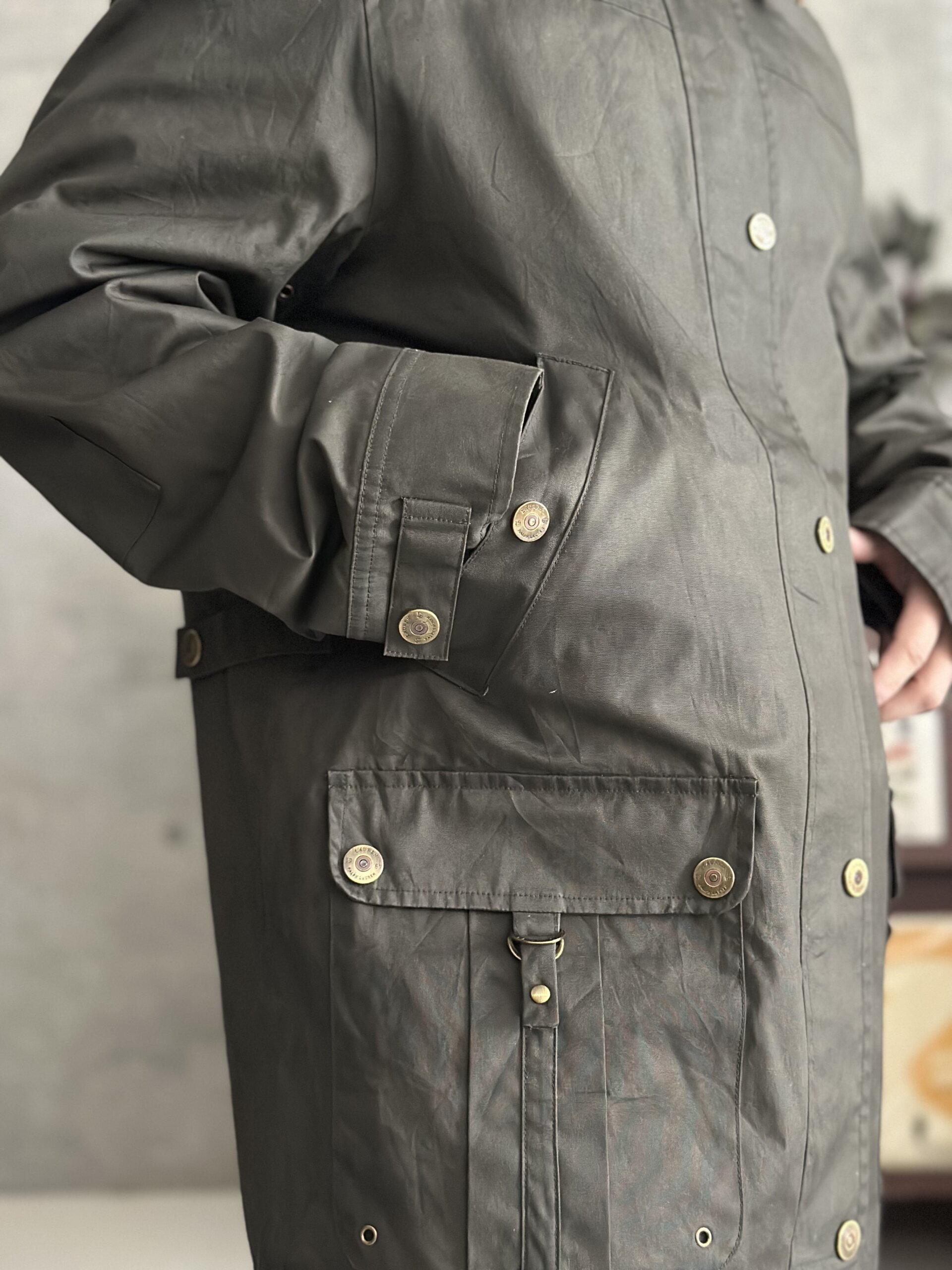 90's Ralph Lauren Waxed cotton jacket - 画像 (6)