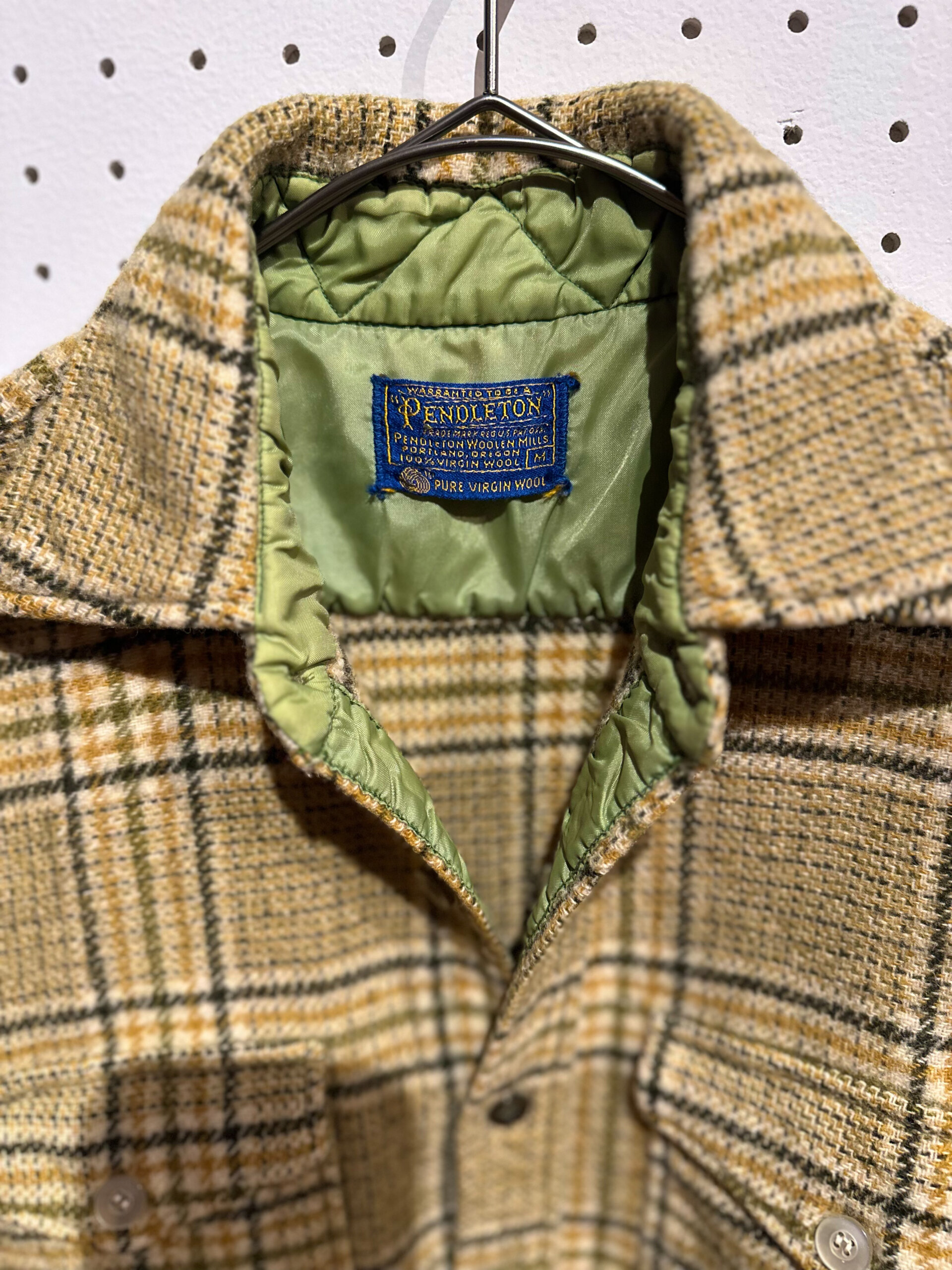 60’s PENDLETON Flannel Check shirt - 画像 (2)