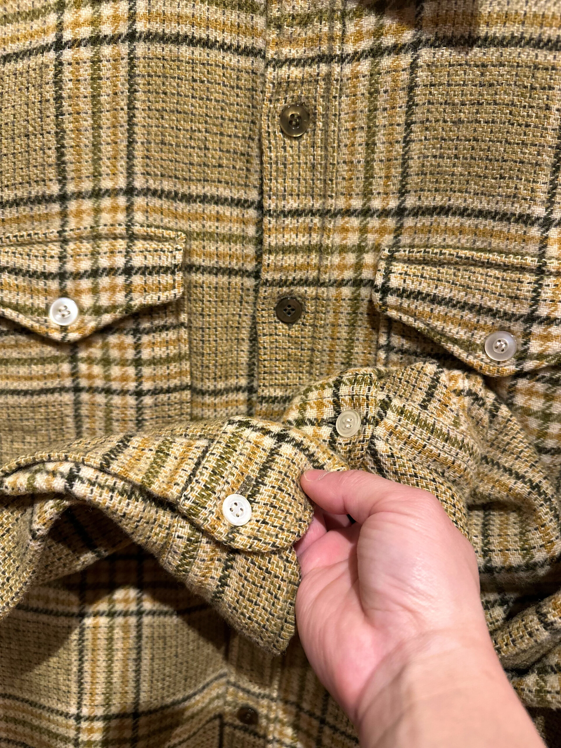 60’s PENDLETON Flannel Check shirt - 画像 (15)